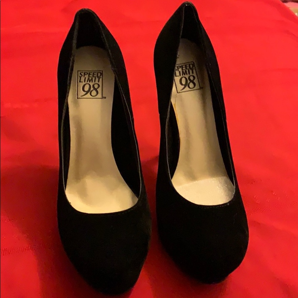 Speed Limit 98 Women’s Shoes Jones-H Black 6.5